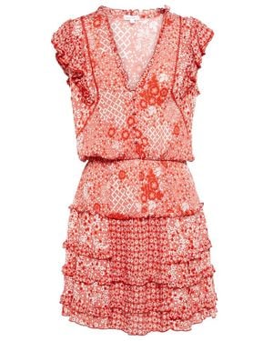 Poupette Paulina Floral Minidress - Red