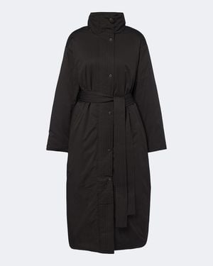 JOSEPH Amilea Belted Puffer Coat - Black