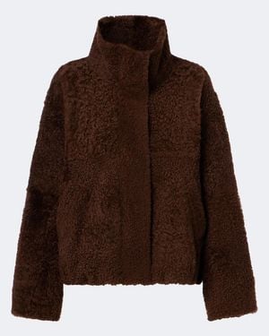 Brunello Cucinelli Shearling Jacket - Brown