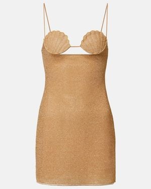 Oséree Lumiere Minidress - Brown