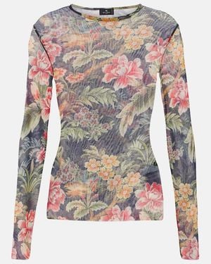 Etro Floral Top - Pink