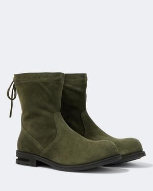 Kiko Kostadinov Farkas Suede Ankle Boots - Green