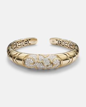 Marina B Armreif Onda Aus 18Kt Gelbgold Mit Diamanten - Mettallic