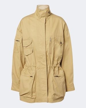Isabel Marant Jacke Isane Aus Baumwolle - Natur