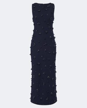 Jonathan Simkhai Claudia Embellished Gown - Blue