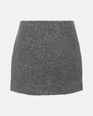 Patou High-Rise Miniskirt - Grey