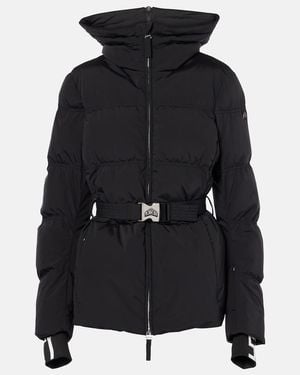 Jet Set Chamonix Belted Ski Jacket - Black