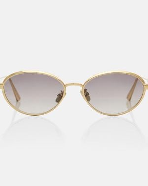 Dior Diorcannage R1U Oval Sunglasses - Brown