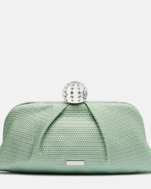 Aquazzura Tequila Embellished Clutch - Green