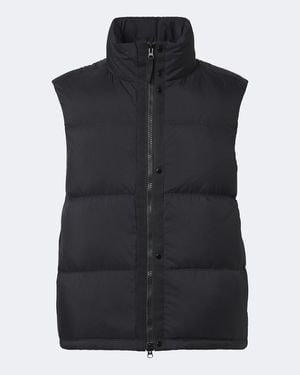 Stone Island Chaleco De Plumas Matt - Negro