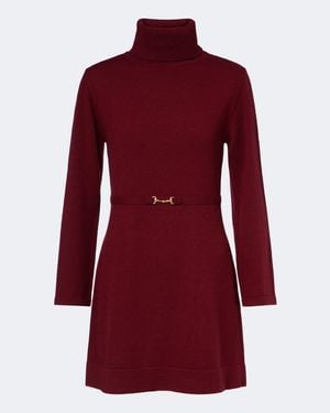 RIXO London Pulloverkleid Aly Aus Wolle Und Kaschmir - Rot