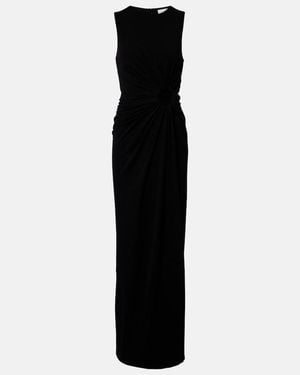 Sportmax Jersey Maxi Dress - Black