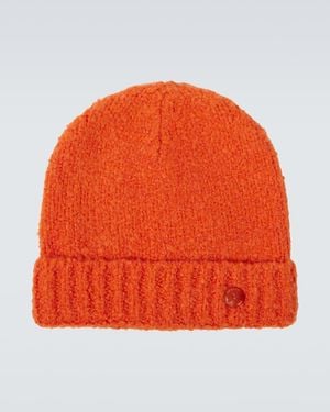 God's True Cashmere Muetze Wind Aus Kaschmir Mit Karneol - Orange
