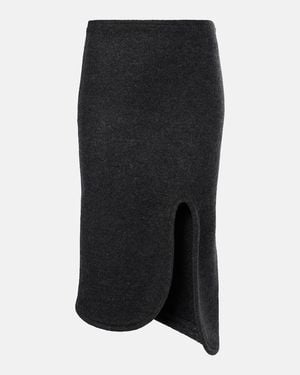 Victoria Beckham Padded Skirt With Tube Detail - Black