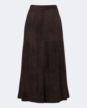 Max Mara Gonna Midi - Marrone