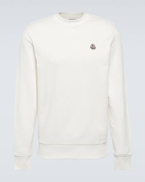 Moncler Logo Sweatshirt - White