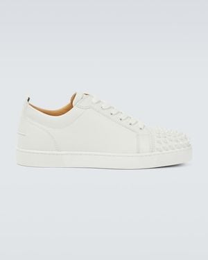 Christian Louboutin Rantulow Leather Trainer - White