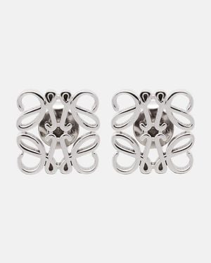 Loewe Ohrringe Anagram Aus Sterlingsilber - Weiß