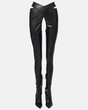 The Attico Cheopissima 105 Over-The-Knee Boots - Black