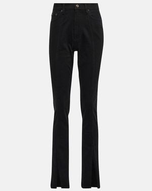 Polo Ralph Lauren High-Rise Slim Jeans - Black