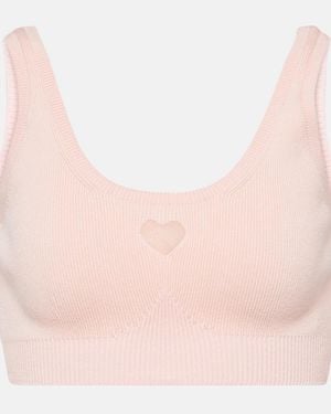 Simone Rocha Bralette Love Heart - Pink
