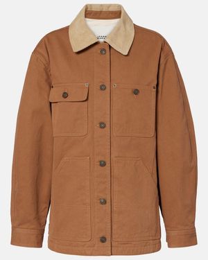 Isabel Marant Ninon Cotton Blouson - Brown