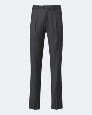 Rubinacci Straight Hose Aus Schurwolle - Grau