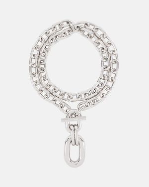 Rabanne Double Xl Necklace - Metallic