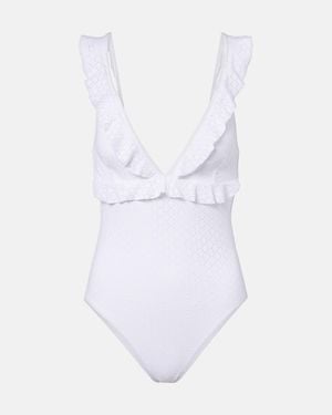 Melissa Odabash Badeanzug Los Angeles - Weiß