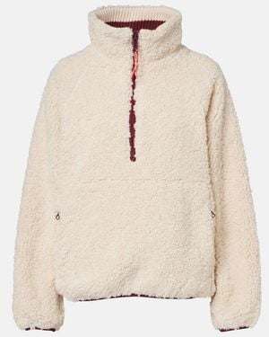 The Upside Harlow Half-Zip Top - Natural