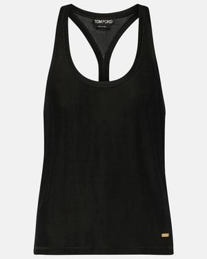 Tom Ford Cut And Sewn Top - Black