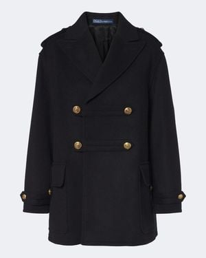 Polo Ralph Lauren Wool Peacoat - Black