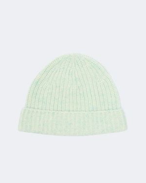AURALEE Cashmere Beanie - Green
