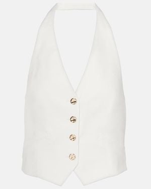 Veronica Beard Arabella Vest - White