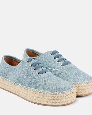 JW Anderson Suede Espadrilles - Blue