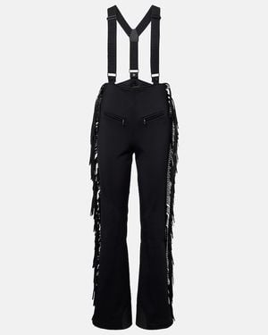 Goldbergh Cowboy Fringed Ski Salopettes - Blue