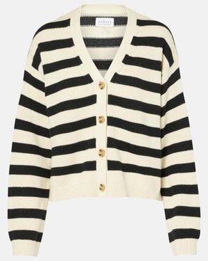 Velvet Cardigan Elodie Aus Baumwolle Und Cashmere - Schwarz