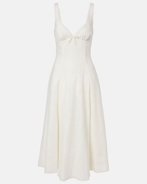 knee length dresses for ladies Free People Endless Summer Smocked Midi Dress – White Chocolate Couture main image 1