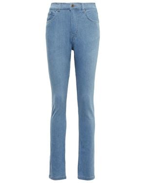 Y. Project Panelled High-Rise Skinny Jeans - Blue