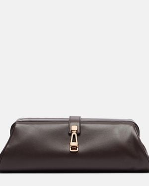 Gabriela Hearst Schultertasche Small Aus Veloursleder - Braun