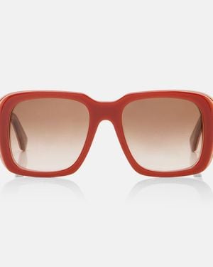 Loewe Signature Square Sunglasses - Brown