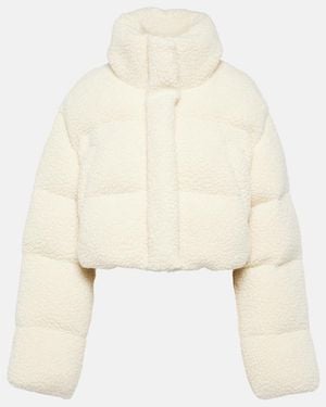 CORDOVA Kozzy Cropped Wool-Blend Puffer Jacket - Natural