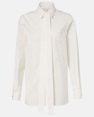 Elie Saab Cotton Shirt - White
