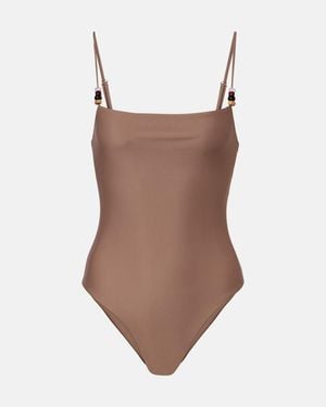 JADE Swim Layla Swimsuit - Brown