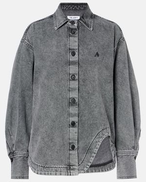 The Attico Denim Shirt - Grey