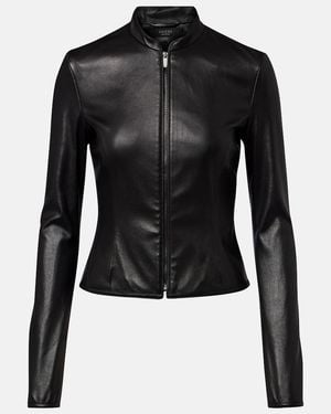 Gucci Leather Jacket - Black