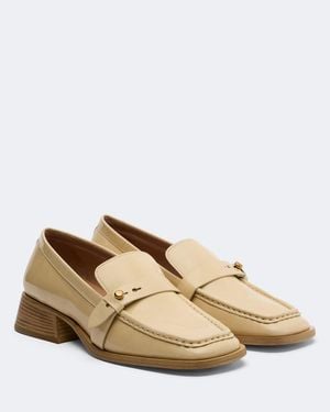 Zimmermann Astor Patent Leather Loafers - Natural