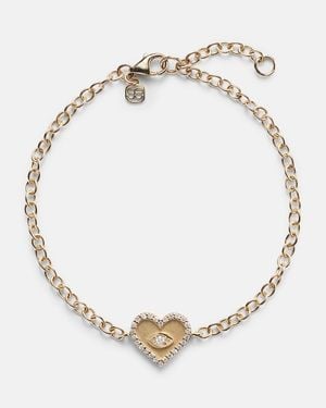 Sydney Evan 14Kt Bracelet With Diamonds - Metallic