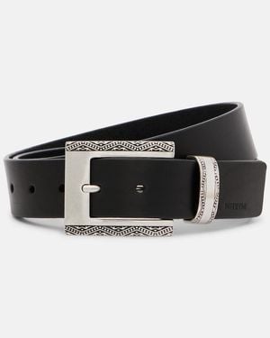 Magda Butrym Leather Belt - Black