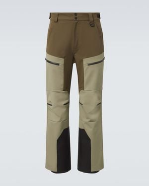 Fusalp Sidyo Colorblocked Ski Trousers - Green